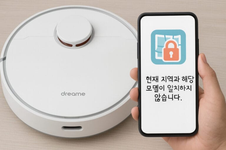 드리미 로봇청소기 지도락 오류 해결 후기 – 중국 내수용도 이렇게 하면 됩니다