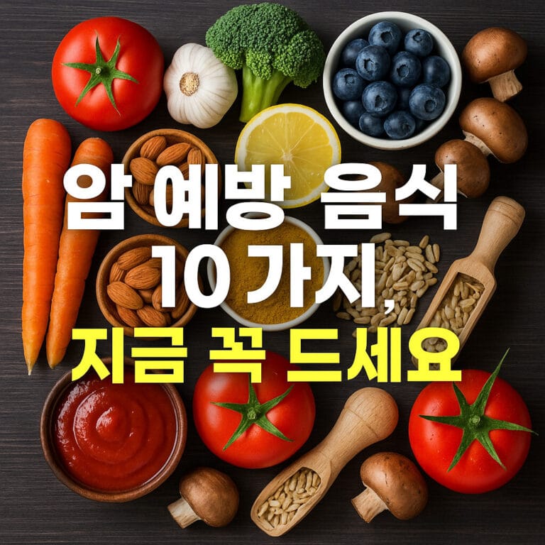 암예방음식 10가지