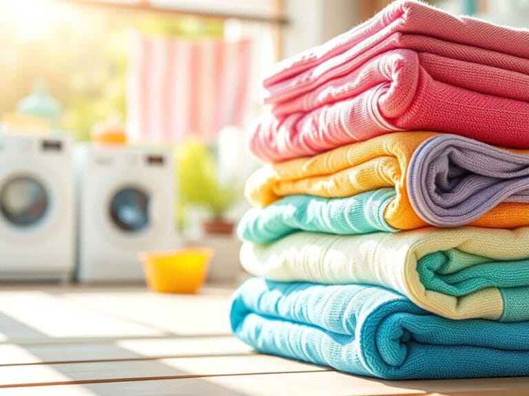 여름철 수건 냄새 안 나게 세탁하는 루틴