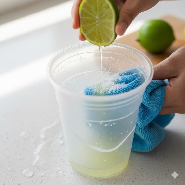 플라스틱컵 세척